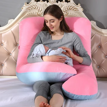 U-shaped Pillow with Wide Scope of Application Simplicity Crystal Velvet Side Sleeping Cushion Napping Pad Pregnancy Women
U-shaped Pillow with Wide Scope of Application Simplicity Crystal Velvet Side Sleeping Cushion Napping Pad Pregnancy Women