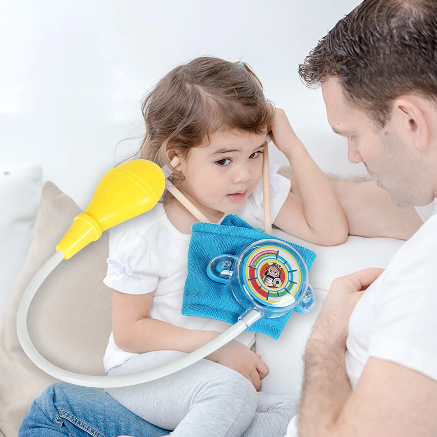 Kids Simulation Doctor Blood Pressure Toy Pretend Playset Role Play Toy for Christmas Birthday New Year Gift Random Color
Kids Simulation Doctor Blood Pressure Toy Pretend Playset Role Play Toy for Christmas Birthday New Year Gift Random Color