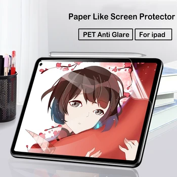 Paper Like Screen Protector Film Matte PET Anti Glare Painting For Apple iPad 9.7 Pro 10.5 mini 5 Face ID 11 12.9 New 10.2 inch
Paper Like Screen Protector Film Matte PET Anti Glare Painting For Apple iPad 9.7 Pro 10.5 mini 5 Face ID 11 12.9 New 10.2 inch