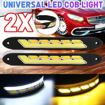 2xUniversal 12V LED COB Car Day Running Light DRL Fog Light Lamp Turn Signal Light For BMW For Audi For VW For Golf MK5 MK6 MK 7
2xUniversal 12V LED COB Car Day Running Light DRL Fog Light Lamp Turn Signal Light For BMW For Audi For VW For Golf MK5 MK6 MK 7