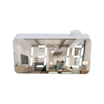 LED Mirror Digital Clocks Snooze Table Clock Wake Up Light Electronic Large Time Temperature Display Hom Decoration button Clock
LED Mirror Digital Clocks Snooze Table Clock Wake Up Light Electronic Large Time Temperature Display Hom Decoration button Clock