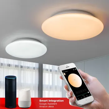 36W Modern LED Smart Ceiling Light WiFi / APP Intelligent Control Ceiling lamp RGB Dimming ceiling lights люстра #
36W Modern LED Smart Ceiling Light WiFi / APP Intelligent Control Ceiling lamp RGB Dimming ceiling lights люстра #