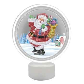DIY Diamond Painting Led Light 5D Diamond Embroidery Light Home Neon Decoration Santa Claus
DIY Diamond Painting Led Light 5D Diamond Embroidery Light Home Neon Decoration Santa Claus