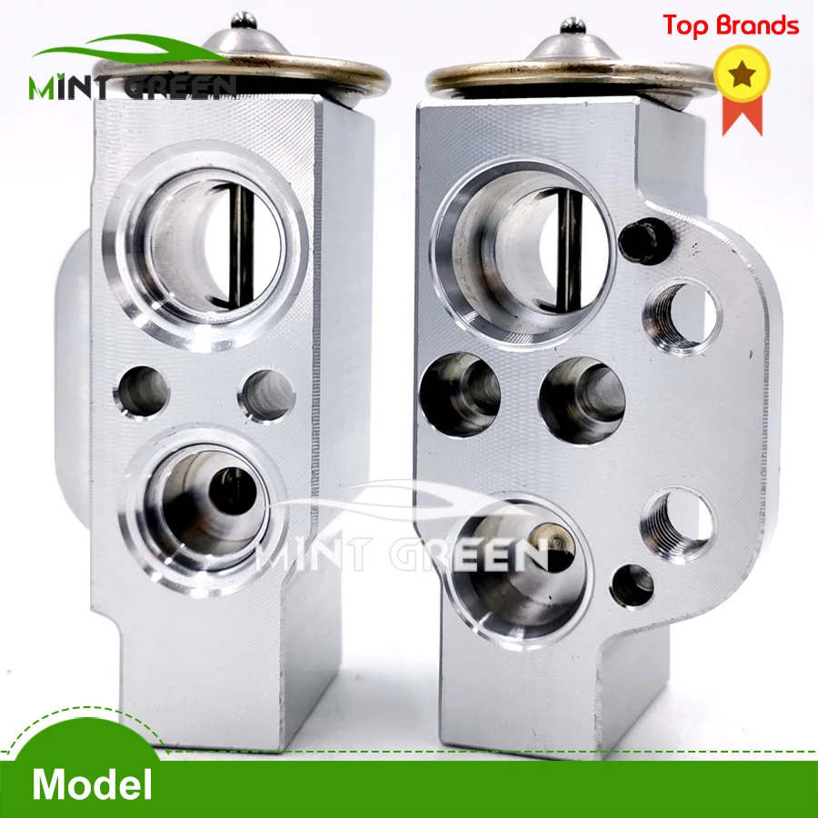 

2PCS Auto AC Block Evaporator Expansion Valve EX 10207C 1K0820679 For AUDI A3 S3 TT TTS VW Beetle CC Eos Golf GTI Jetta Passat