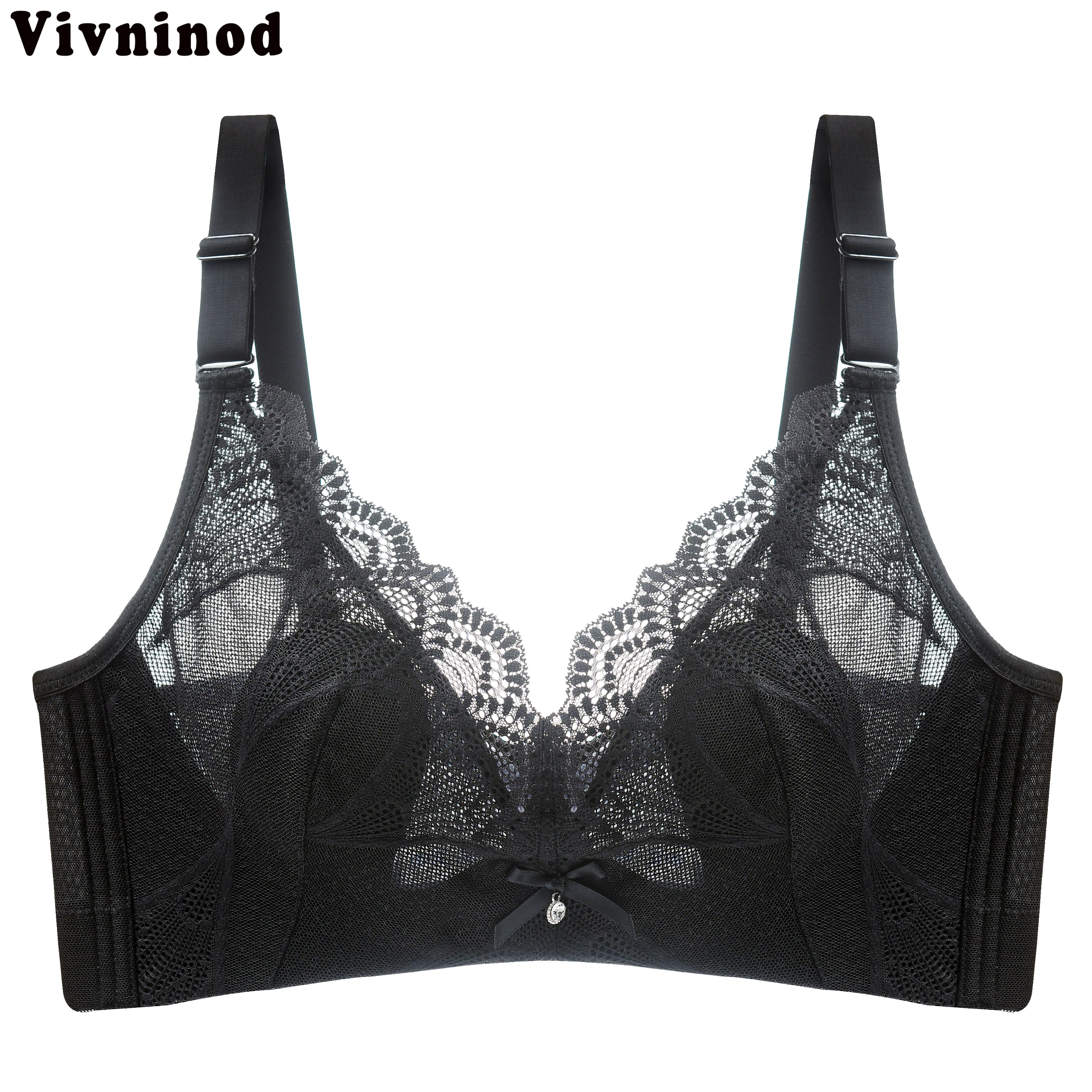 Wire Free Ladies Brassiere 3/4 Push up Cup Plus Size Bra 95C 44C Seamless Ultra-Thin Bralette Sexy Lace Lingerie Women Underwear
Wire Free Ladies Brassiere 3/4 Push up Cup Plus Size Bra 95C 44C Seamless Ultra-Thin Bralette Sexy Lace Lingerie Women Underwear