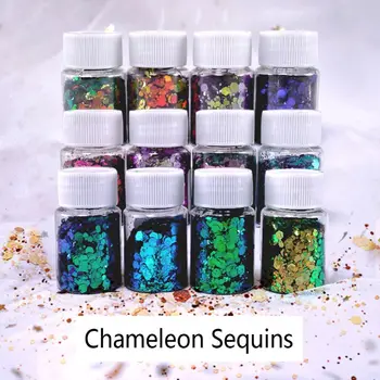 Magic Chameleons Sequins Cloud Paillette Powder Irregular Nail Art Glitter Resin Pigment Sequins Flakiess Jewelry Making
Magic Chameleons Sequins Cloud Paillette Powder Irregular Nail Art Glitter Resin Pigment Sequins Flakiess Jewelry Making