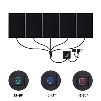 USB Charged Clothing Heating Pad 8-in-1 Electric Heating Sheet Adjustable washable winter fishing camping warm equipment
USB Charged Clothing Heating Pad 8-in-1 Electric Heating Sheet Adjustable washable winter fishing camping warm equipment