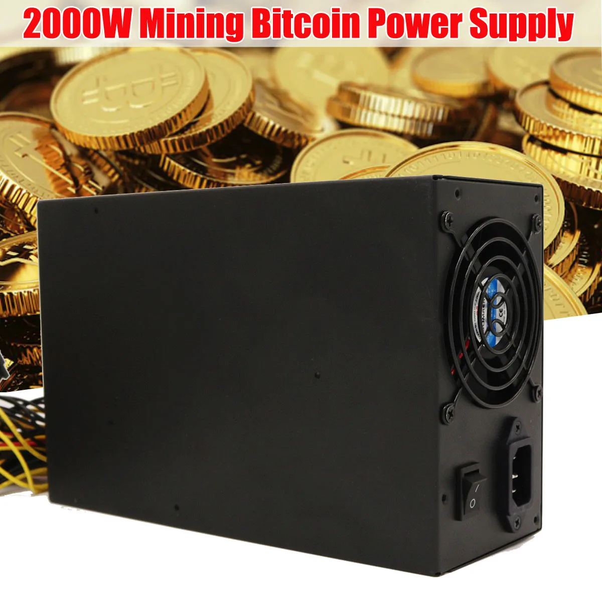 Professional 2000W ETH Graphic Miner Power Supply For Antminer Coin BTB Support 3 High-end Graphics Cards For Mining Machine
Professional 2000W ETH Graphic Miner Power Supply For Antminer Coin BTB Support 3 High-end Graphics Cards For Mining Machine