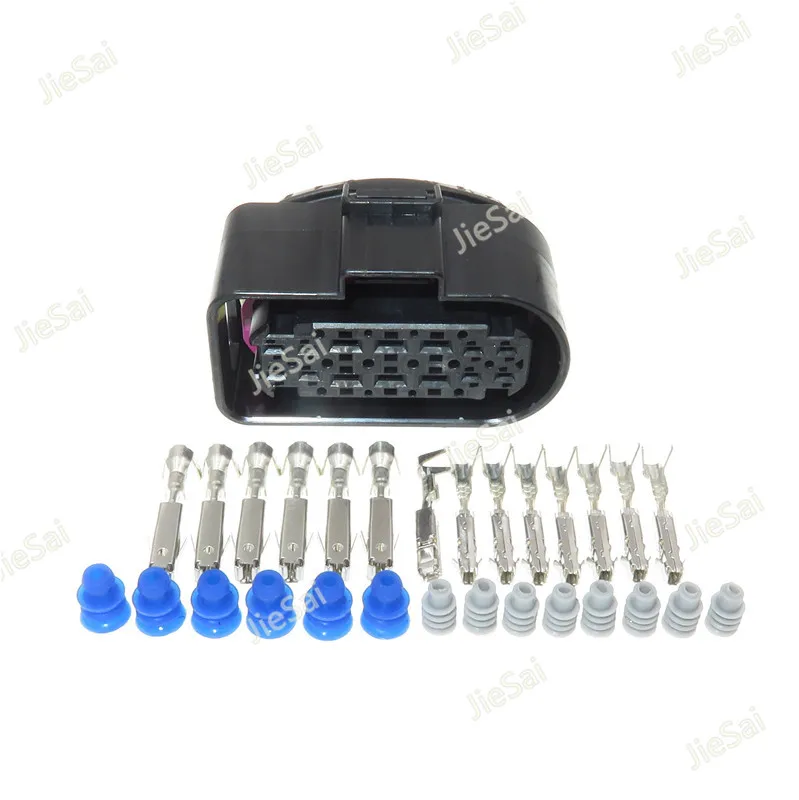 14 Pin Auto Car LED Light Lamp Wire Socket Automotive Waterproof Connector 3C0 973 737 3C0973737 For VW Audi
14 Pin Auto Car LED Light Lamp Wire Socket Automotive Waterproof Connector 3C0 973 737 3C0973737 For VW Audi