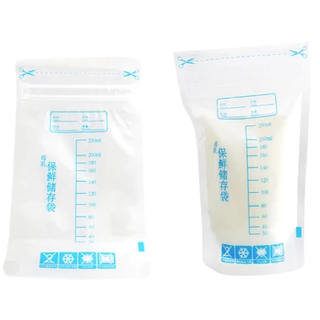 30 Pieces 250ml Milk Freezer Bag Mother Milk Baby Food Storage Breast Milk Storage Bag Baby Safe Feeding Bag
30 Pieces 250ml Milk Freezer Bag Mother Milk Baby Food Storage Breast Milk Storage Bag Baby Safe Feeding Bag