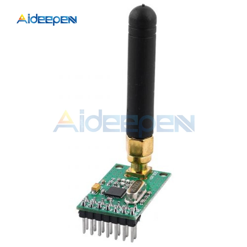 DC 2.7-3.3V NRF905 Wireless Transceiver Module Wireless Transmitter Receiver Board NF905SE With Antenna FSK GMSK 433 868 915 MHz
DC 2.7-3.3V NRF905 Wireless Transceiver Module Wireless Transmitter Receiver Board NF905SE With Antenna FSK GMSK 433 868 915 MHz