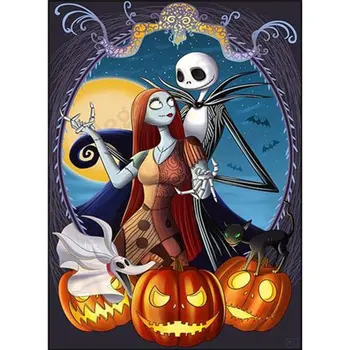 Cartoons Diamond Painting 5D Jack Halloween Full Square Diamond Painting Picture Embroidery Cross Stitch Kit Mosaic Home Decor 
Cartoons Diamond Painting 5D Jack Halloween Full Square Diamond Painting Picture Embroidery Cross Stitch Kit Mosaic Home Decor