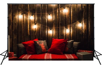 Christmas Theme Backdrop Brown Wood Wall Light Strings Gifts Background Children Portrait Photo Props Happy New Year Decor W3489 
Christmas Theme Backdrop Brown Wood Wall Light Strings Gifts Background Children Portrait Photo Props Happy New Year Decor W3489