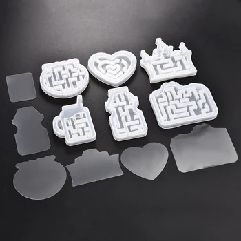 Silicone Mold Resin Jewelry Making Key Chain Heart Shaped Epoxy Mold Jewelry Tools
Silicone Mold Resin Jewelry Making Key Chain Heart Shaped Epoxy Mold Jewelry Tools