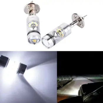 2x H1 6000K 100W Super White CREE LED Car Headlight Bulbs Driving Light Foglight
2x H1 6000K 100W Super White CREE LED Car Headlight Bulbs Driving Light Foglight