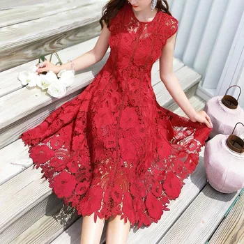 New arrival Runway self portrait Women Lace flower Embroidery Dress High Quality Women Party Work mesh Dresses Vestidos
New arrival Runway self portrait Women Lace flower Embroidery Dress High Quality Women Party Work mesh Dresses Vestidos