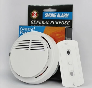 Smoke Detector Alarms System Sensor Fire Alarm Detached Wireless Detectors Home Security High Sensitivity Stable LED 85DB 9V Bat
Smoke Detector Alarms System Sensor Fire Alarm Detached Wireless Detectors Home Security High Sensitivity Stable LED 85DB 9V Bat
