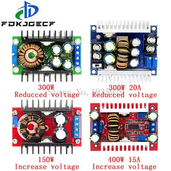 DC-DC 150W /9A 300W / 300W 20A/400W 15A Constant Current LED Driver Boost Converter Step Down Buck Converter Power Supply Module
DC-DC 150W /9A 300W / 300W 20A/400W 15A Constant Current LED Driver Boost Converter Step Down Buck Converter Power Supply Module
