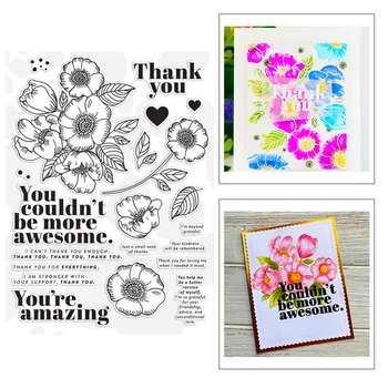 2020 New Hot Flower Leaves Sentiment Words Thank You Stamps and Background Metal Cutting Dies Scrapbooking Foil For Card Making
2020 New Hot Flower Leaves Sentiment Words Thank You Stamps and Background Metal Cutting Dies Scrapbooking Foil For Card Making