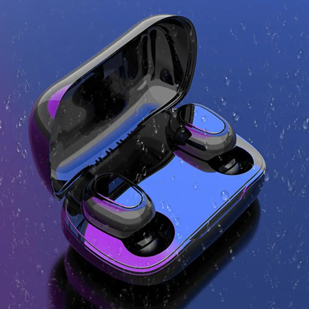 L21 Wireless Bluetooth 5.0 Mini Earbuds Portable Handsfree Microphone Headset with Charging Case Sport Driving Stereo Earphone
L21 Wireless Bluetooth 5.0 Mini Earbuds Portable Handsfree Microphone Headset with Charging Case Sport Driving Stereo Earphone
