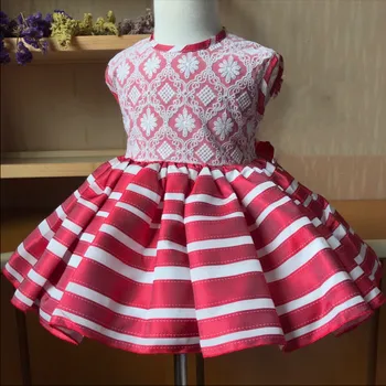 Spanish Lolita princess dress baby girl striped cute dress for girls backless vintage birthday party ball gown dress 
Spanish Lolita princess dress baby girl striped cute dress for girls backless vintage birthday party ball gown dress