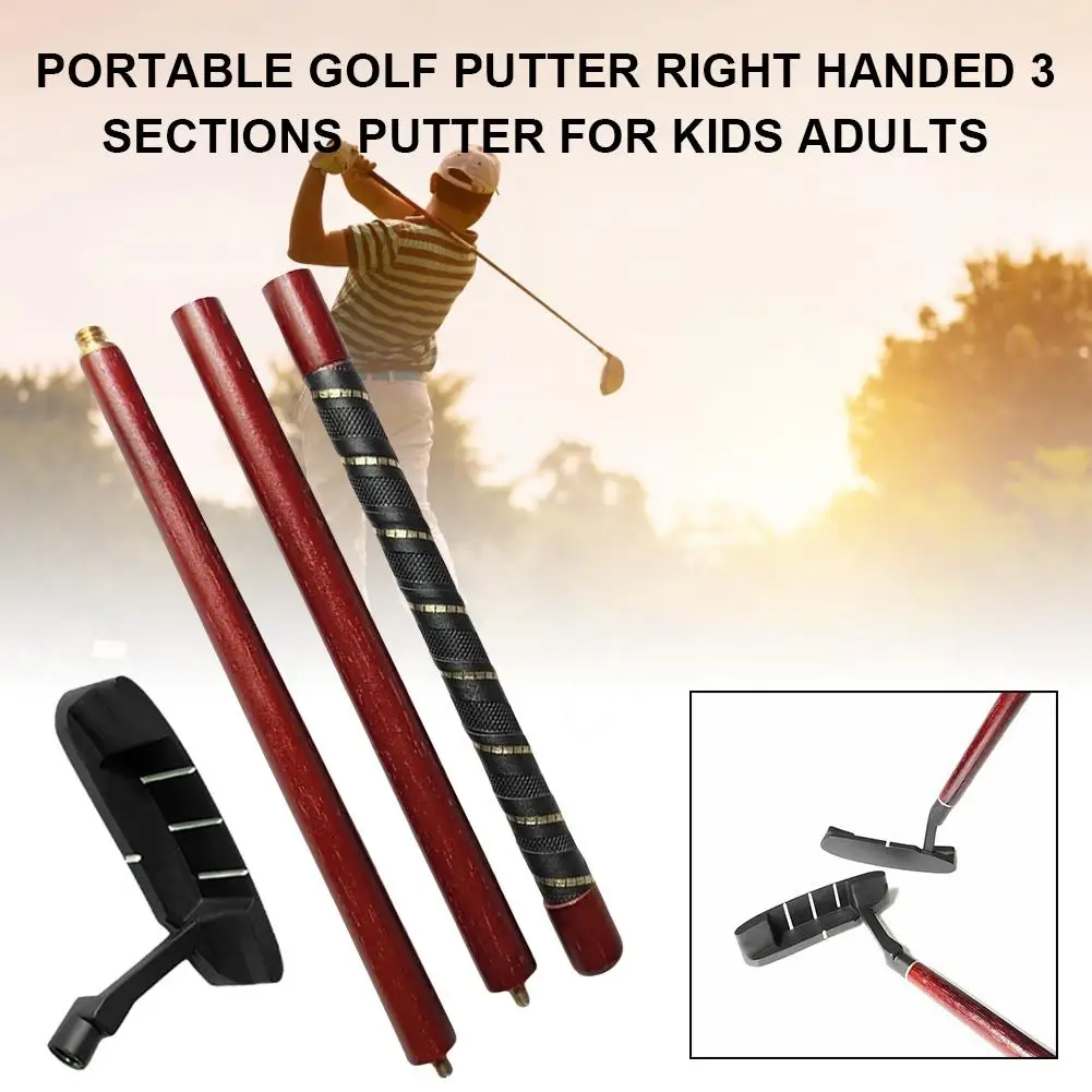 Portable Golf Putter Right Handed 3 Sections Putter For Kids Adults Golf Putter Trainer Outdoor Team Activities
Portable Golf Putter Right Handed 3 Sections Putter For Kids Adults Golf Putter Trainer Outdoor Team Activities