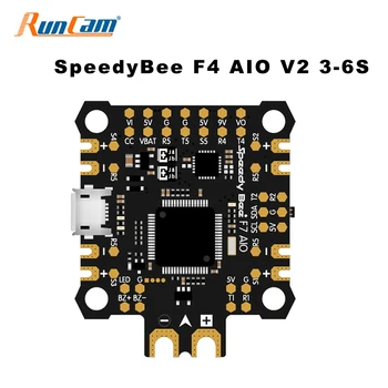 RUNCAM SpeedyBee F4 AIO V2 3-6S Flight Controller ESC BetaFlight OSD Wireless BLE Module LC Filter Buzzer For FPV Racing Drone
RUNCAM SpeedyBee F4 AIO V2 3-6S Flight Controller ESC BetaFlight OSD Wireless BLE Module LC Filter Buzzer For FPV Racing Drone