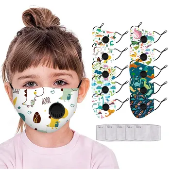 1pc Children Kids Mask + 5PCS Filters Reusable Breathable Cotton Mask Cartoon Dinosaur Print Earloop Face Mouth Mask Mascarillas
1pc Children Kids Mask + 5PCS Filters Reusable Breathable Cotton Mask Cartoon Dinosaur Print Earloop Face Mouth Mask Mascarillas