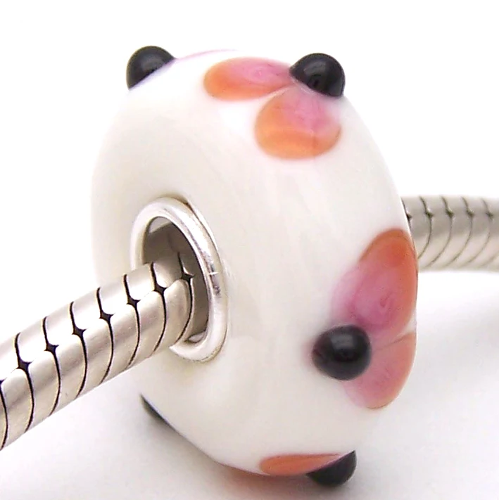 PJG1661 100% S925 Sterling Silver Beads Murano Glass beads Fit European Charms Bracelet charms diy jewelry Lampwork GlassBeads
PJG1661 100% S925 Sterling Silver Beads Murano Glass beads Fit European Charms Bracelet charms diy jewelry Lampwork GlassBeads