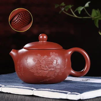 Yixing recommended undressed ore dahongpao mud black cinnabar blooming flowers xi shi zhu pot of tea
Yixing recommended undressed ore dahongpao mud black cinnabar blooming flowers xi shi zhu pot of tea
