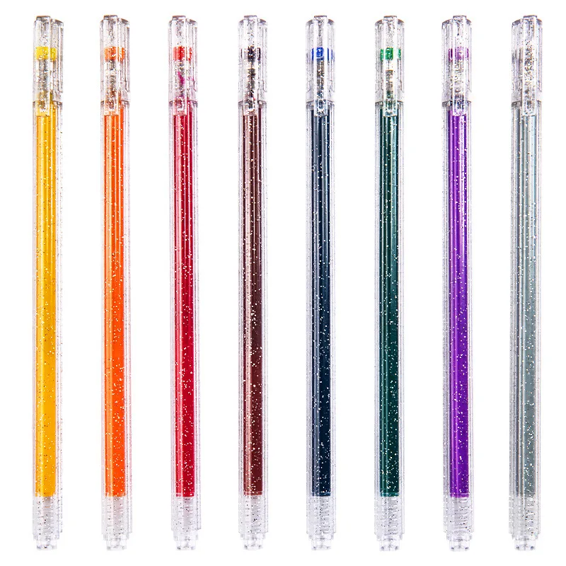 8 Colors Glitter Highlighter Gel Pen Set Creative DIY Bullet Journal Painting Handle Drawing Graffiti Fluorescent Pen Supplies
8 Colors Glitter Highlighter Gel Pen Set Creative DIY Bullet Journal Painting Handle Drawing Graffiti Fluorescent Pen Supplies