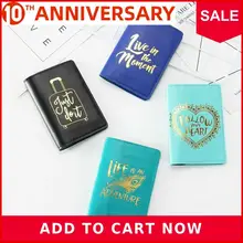 Zoukane titular do cartão de crédito das mulheres dos homens nova viagem capa de passaporte de couro caso de cartão protetor capa carteira saco ch01(China)