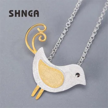 SHNCA Brand Ethnic Fashion Cute Real 925 Sterling Silver Bird Necklaces For Women Gift Sterling-Silver-Jewelry BN032
SHNCA Brand Ethnic Fashion Cute Real 925 Sterling Silver Bird Necklaces For Women Gift Sterling-Silver-Jewelry BN032