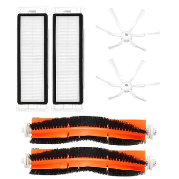 Robot Vacuum Accessories For Xiaomi Mi Robot s50 s51 Roborock2 Vacuum Cleaner Parts 2 Main Brush + 2 Side Brush + 2 Filter
Robot Vacuum Accessories For Xiaomi Mi Robot s50 s51 Roborock2 Vacuum Cleaner Parts 2 Main Brush + 2 Side Brush + 2 Filter