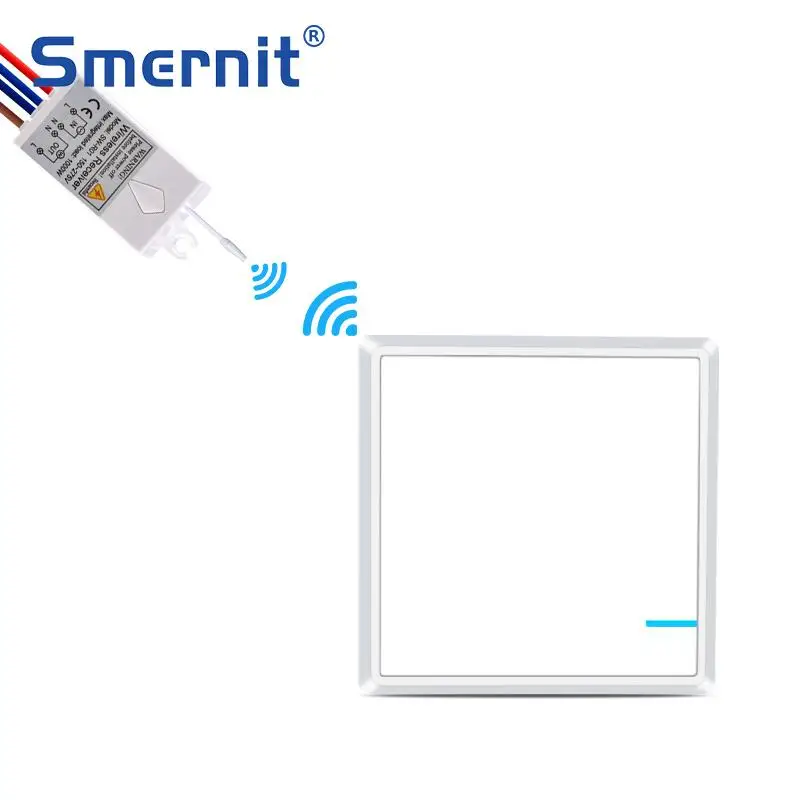 Wireless Light Switch Remote Control Light Switch up to 50m Ceiling Lamps LED Bulbs Wall Switch No Wire, Quick Create 110V 220V
Wireless Light Switch Remote Control Light Switch up to 50m Ceiling Lamps LED Bulbs Wall Switch No Wire, Quick Create 110V 220V