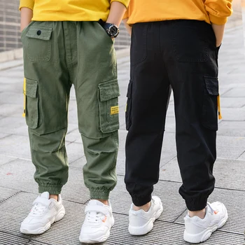 Hot Quality Big Boy Child Cargo Pants Casual Sports Pants 2020 Spring Autumn Children Pants for Teenage Pockets Trousers 6 8 10
Hot Quality Big Boy Child Cargo Pants Casual Sports Pants 2020 Spring Autumn Children Pants for Teenage Pockets Trousers 6 8 10