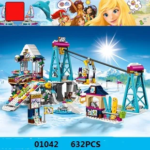 Compatible legoes Friends 41324 Building blocks 01042 632Pcs Bricks Princess Snow Resort Ski Lift figures Toys For Children
Compatible legoes Friends 41324 Building blocks 01042 632Pcs Bricks Princess Snow Resort Ski Lift figures Toys For Children