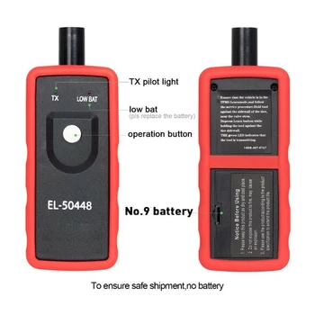 EL-50448 Car Tire Pressure Monitor Sensor EL50448 TPMS Activation Tool For G-M/For Opel OEC-T5 EL50449 Free Ship
EL-50448 Car Tire Pressure Monitor Sensor EL50448 TPMS Activation Tool For G-M/For Opel OEC-T5 EL50449 Free Ship
