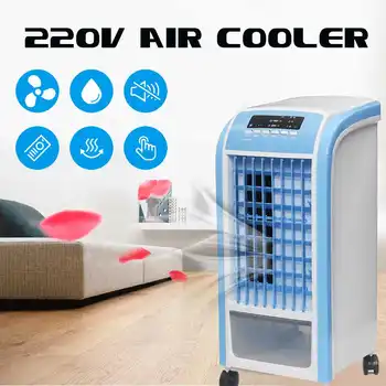Remote Control 220V 4L Air Conditioner Multifunction Cooling Fan Timer Cooler Humidifier Purifier Adjust 3 Speed+4 ice crystal
Remote Control 220V 4L Air Conditioner Multifunction Cooling Fan Timer Cooler Humidifier Purifier Adjust 3 Speed+4 ice crystal