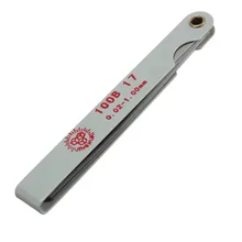0.02 To 1mm 17 Blade Thickness Gap Metric Filler Feeler Gauge Measure Tool For Feeler Gauge Valve Shim Use New 2021
0.02 To 1mm 17 Blade Thickness Gap Metric Filler Feeler Gauge Measure Tool For Feeler Gauge Valve Shim Use New 2021