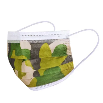 50pc Kids Mask Camouflage print Face Mask Three-layer Mascarilla Non-woven Ear Loop Disposable Mask mondkapjes
50pc Kids Mask Camouflage print Face Mask Three-layer Mascarilla Non-woven Ear Loop Disposable Mask mondkapjes