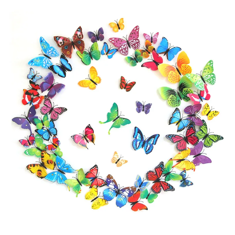 Hot Sales Home Party Wedding Refrigerator Wall Window Decoration 3D PVC Magnet Butterflies DIY Wall Sticker 12PCS/Bag
Hot Sales Home Party Wedding Refrigerator Wall Window Decoration 3D PVC Magnet Butterflies DIY Wall Sticker 12PCS/Bag