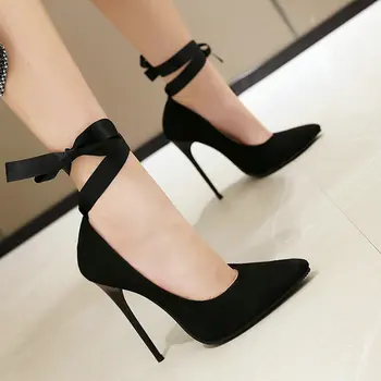 2020 Women Pumps High Heels 12cm Sexy Stilettos Ladies Pointed Toe Shoes Faux Suede Ladies High Heel Shoes Plus Size 34-43
2020 Women Pumps High Heels 12cm Sexy Stilettos Ladies Pointed Toe Shoes Faux Suede Ladies High Heel Shoes Plus Size 34-43