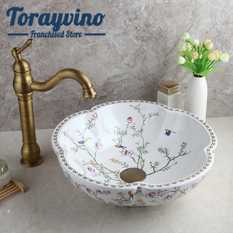 Torayvino смеситель для раковины в ванной комнате смесители на палубе ручной