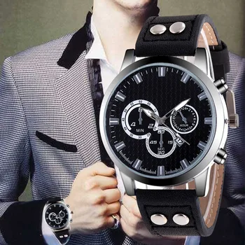 WJ-8908 Brand Fashion Watch Leather Quartz Clock Sports Mens Big Watches Calendar Casual Male Wristwatch Relogio Masculino
WJ-8908 Brand Fashion Watch Leather Quartz Clock Sports Mens Big Watches Calendar Casual Male Wristwatch Relogio Masculino