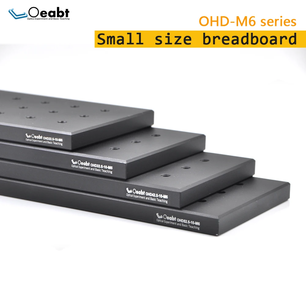 OHD Series Optical Flat Solid Aluminum Breadboard Matrix M6 Threaded Bottom Plate Optical Experiment Vibration Isolation Platfor
OHD Series Optical Flat Solid Aluminum Breadboard Matrix M6 Threaded Bottom Plate Optical Experiment Vibration Isolation Platfor