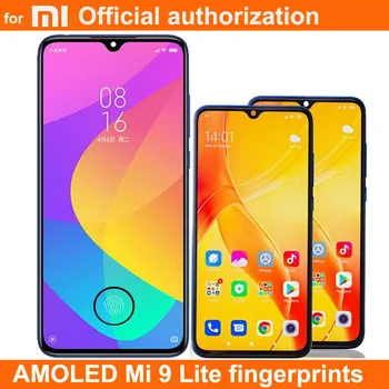 NEW AMOLED With fingerprints LCD Display Replacement FOR XIAOMI Mi9 LITE MI 9 LITE LCD Touch Screen Digitizer Assembly
NEW AMOLED With fingerprints LCD Display Replacement FOR XIAOMI Mi9 LITE MI 9 LITE LCD Touch Screen Digitizer Assembly