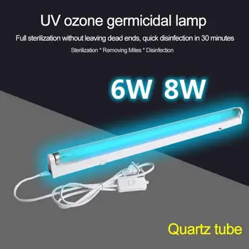 6W 8W UV Lamp Tube Quartz Germicidal Disinfection 110v 220v Ultraviolet Quartz Linear Light with Ozone Generator Sterilization
6W 8W UV Lamp Tube Quartz Germicidal Disinfection 110v 220v Ultraviolet Quartz Linear Light with Ozone Generator Sterilization