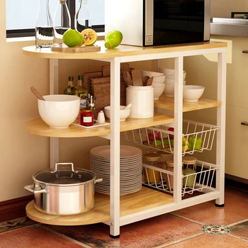 Solid fillet design kitchen storage rack high temperature phosphating iron pipe floor microwave oven rack multi-functional rack
Solid fillet design kitchen storage rack high temperature phosphating iron pipe floor microwave oven rack multi-functional rack