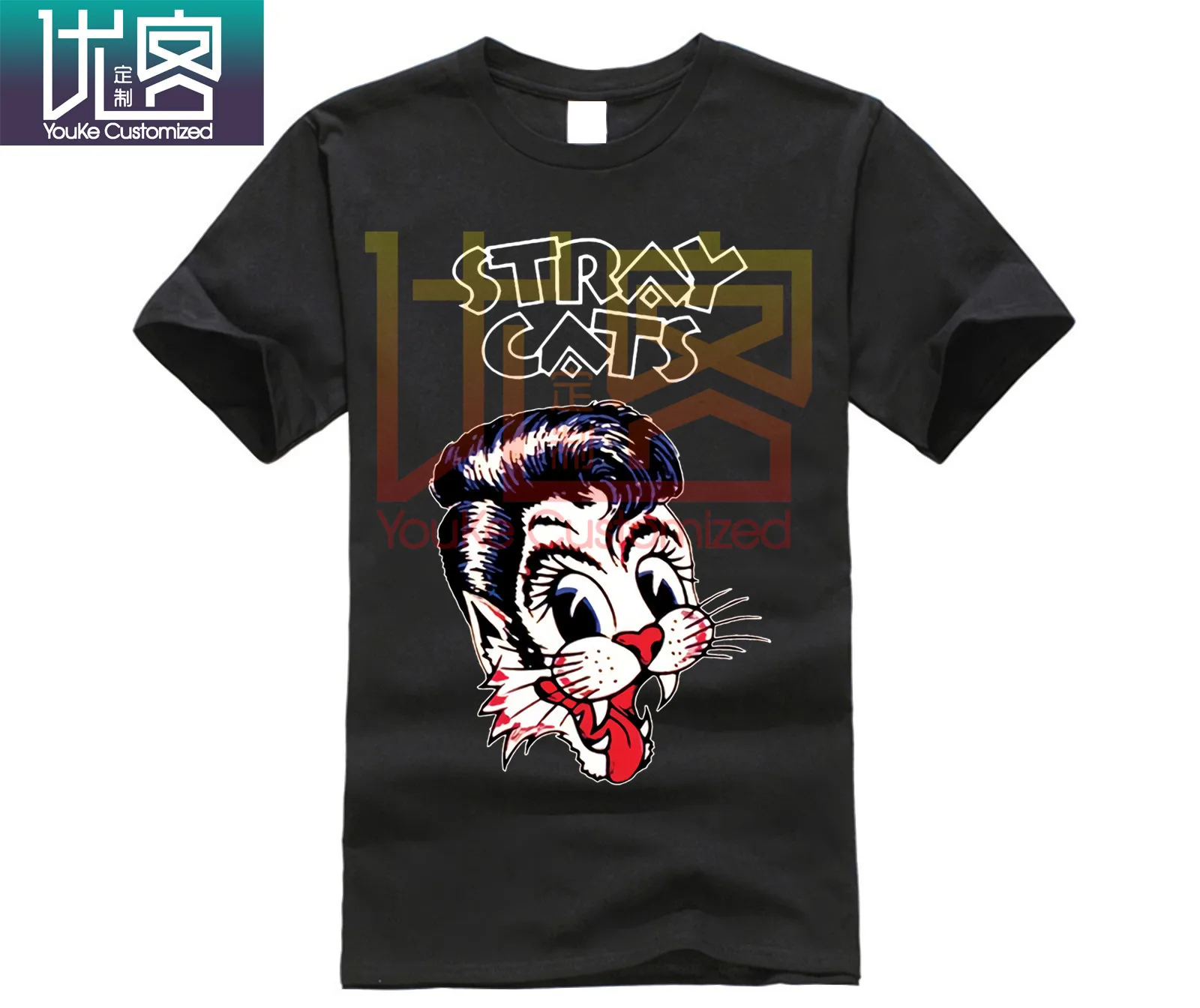 Stray Cats 1 Black T Shirt Cartoon t shirt men Unisex New Fashion tshirt free shipping top ajax 2019 funny t shirts 100% Cotton
Stray Cats 1 Black T Shirt Cartoon t shirt men Unisex New Fashion tshirt free shipping top ajax 2019 funny t shirts 100% Cotton